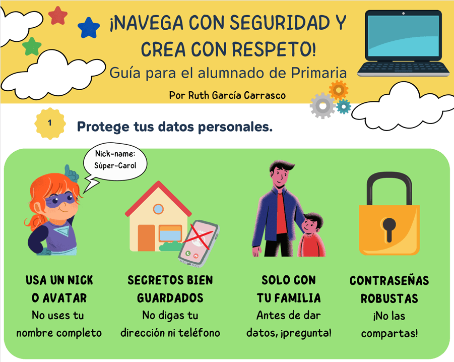 NAVEGA CON SEGURIDAD Y CREA CON RESPETO